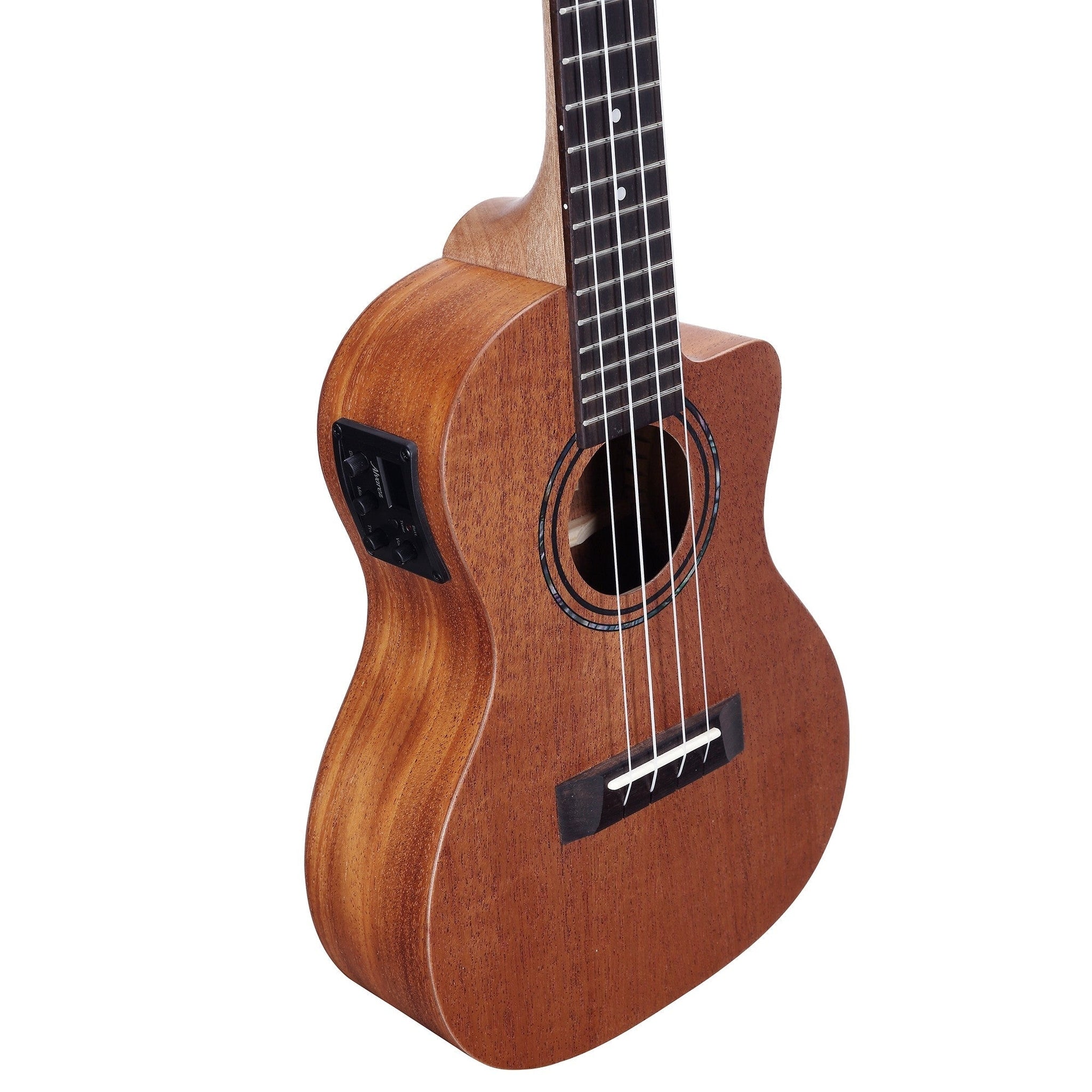 Alvarez Regent Concert Ukulele with Cutaway & Pickup - Professional Acoustic Electric Ukulele for Beginners & Performers - Perfect for Live Shows, Recording & Home Practice