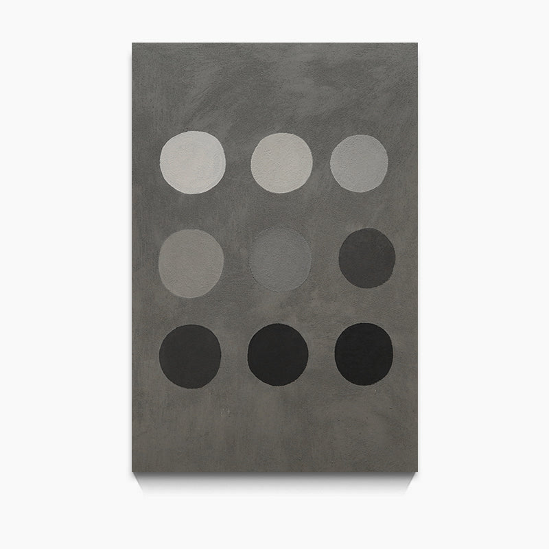 Hand Painted Moon Acrylic Abstract Painting - Original Contemporary Wall Art for Home & Office Decor - Perfect for Living Room, Bedroom or Workspace