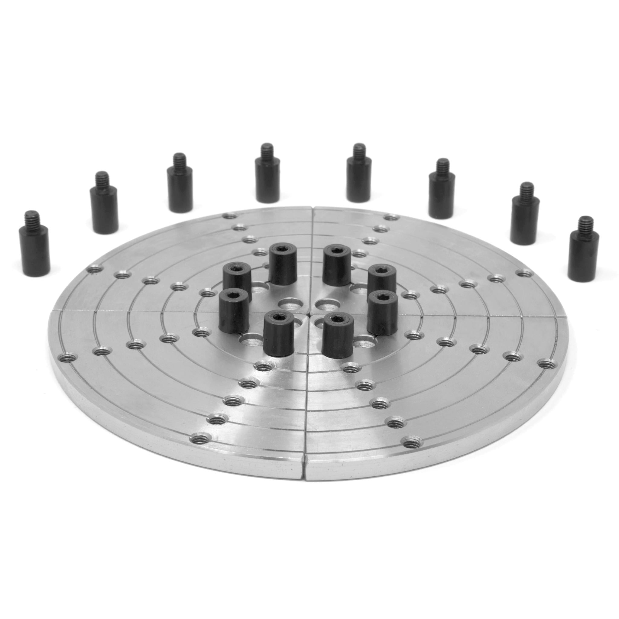 8 Inch Flat Lathe Chuck Jaws for Bowl Turning - WEN LA432F - Perfect for Woodturning Projects & Bowl Making on Lathes