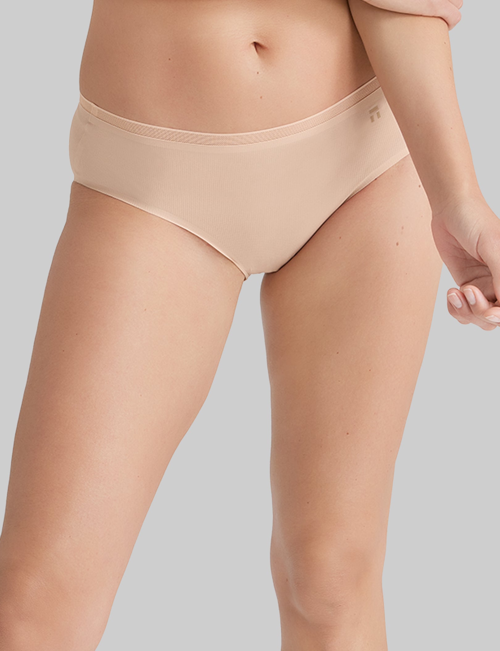 Women's Cotton Breathable Air Briefs Underwear (3 Pack) - Soft Comfortable Panties for Everyday Wear, Workout & Sleep