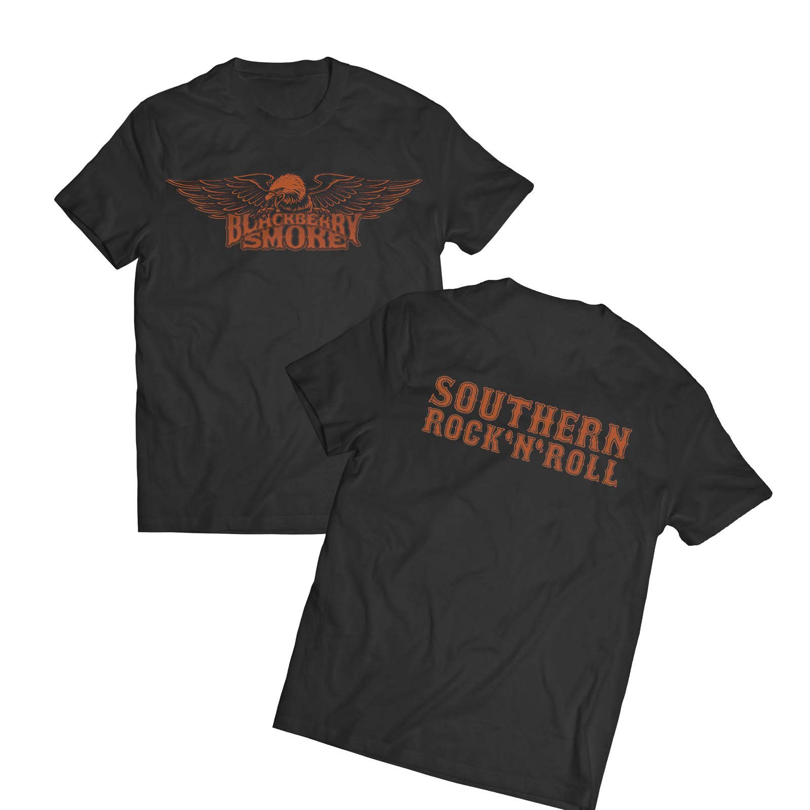 Southern Rock Eagle Graphic T-Shirt for Men - Vintage American Flag & Eagle Design - Casual Wear for Concerts, Outdoor Adventures & Patriotic Events