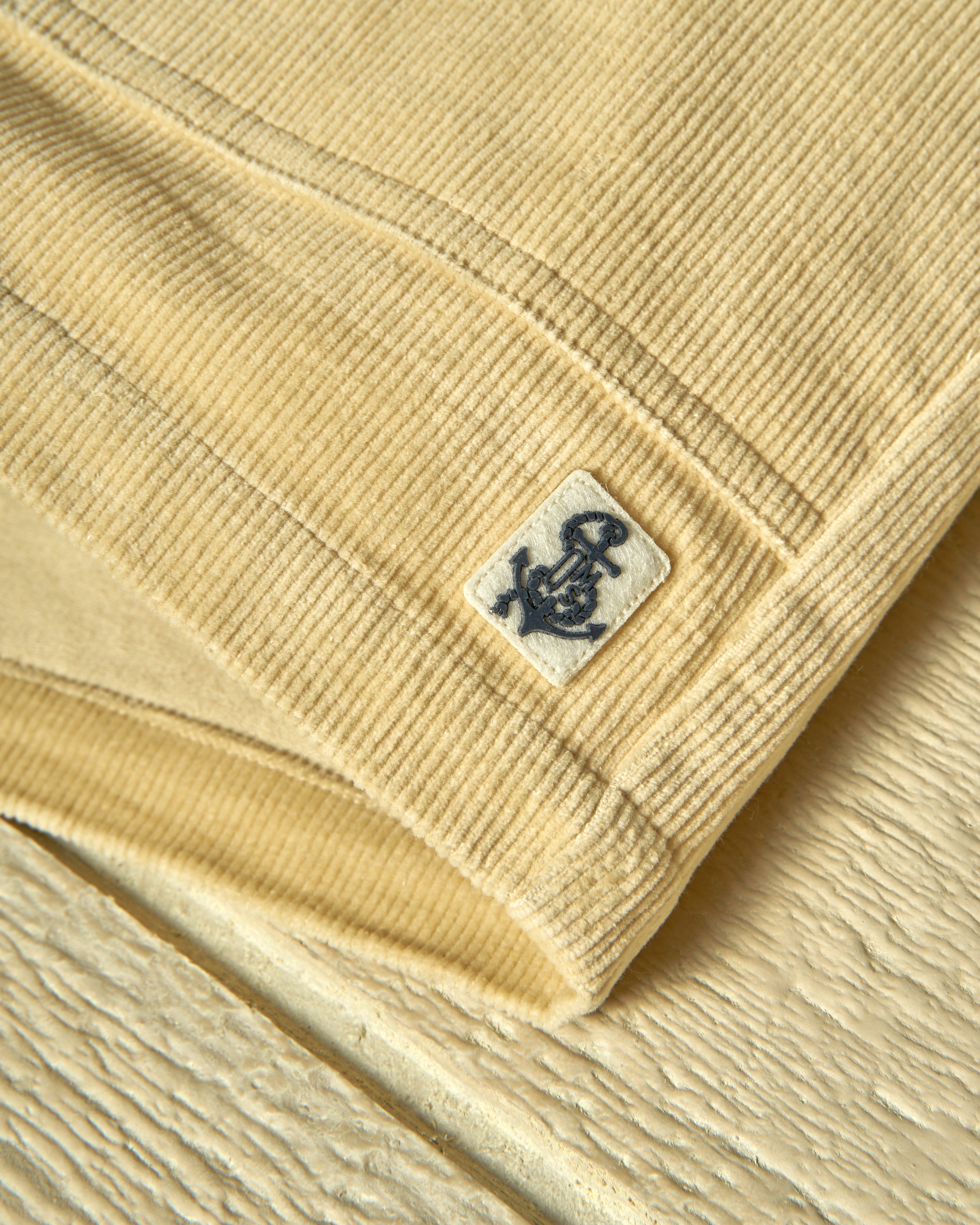 Women's Malibu Corduroy Shorts in Straw - Comfortable Casual Summer Shorts for Beach, Vacation & Everyday Wear
