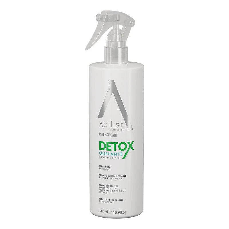 Agilise Professional Fiber Detox Shampoo 500ml (16.9 Fl Oz) - Deep Cleansing & Scalp Treatment for Healthy Hair - Perfect for Salon & Home Use