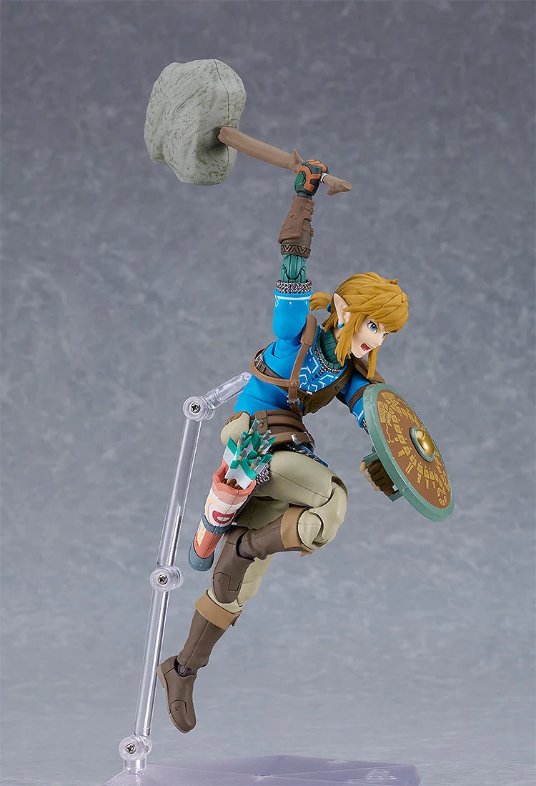 Figma DX Link DX Edition Action Figure - The Legend of Zelda: Tears of the Kingdom Collectible for Fans & Display | Perfect for Gaming Rooms, Office Decor & Anime Collections