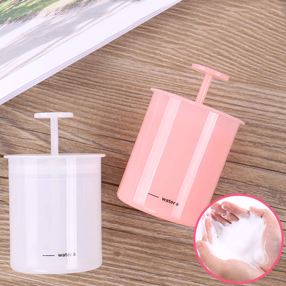 **KeKeandYaoYao Rapid Foaming Face Cleanser & Shampoo - Travel-Friendly Bubble Foamer for Shower, Bath & Household Use (White)**    *Perfect for Travel, Spa Days & Gentle Skincare Routine*