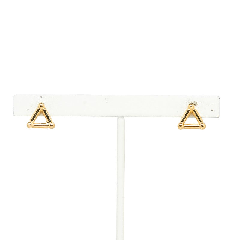 18k Gold Triangle Earrings for Women - Minimalist Geometric Dangle Earrings - Elegant Everyday & Party Jewelry Gift
