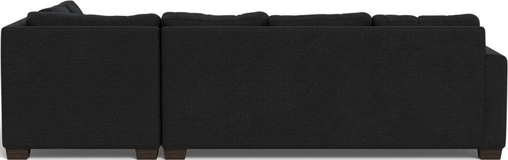 Track 121 Right Chaise Sleeper Sectional Sofa - Modern L-Shaped Convertible Couch with Pull-Out Bed for Living Room, Guest Room & Small Spaces