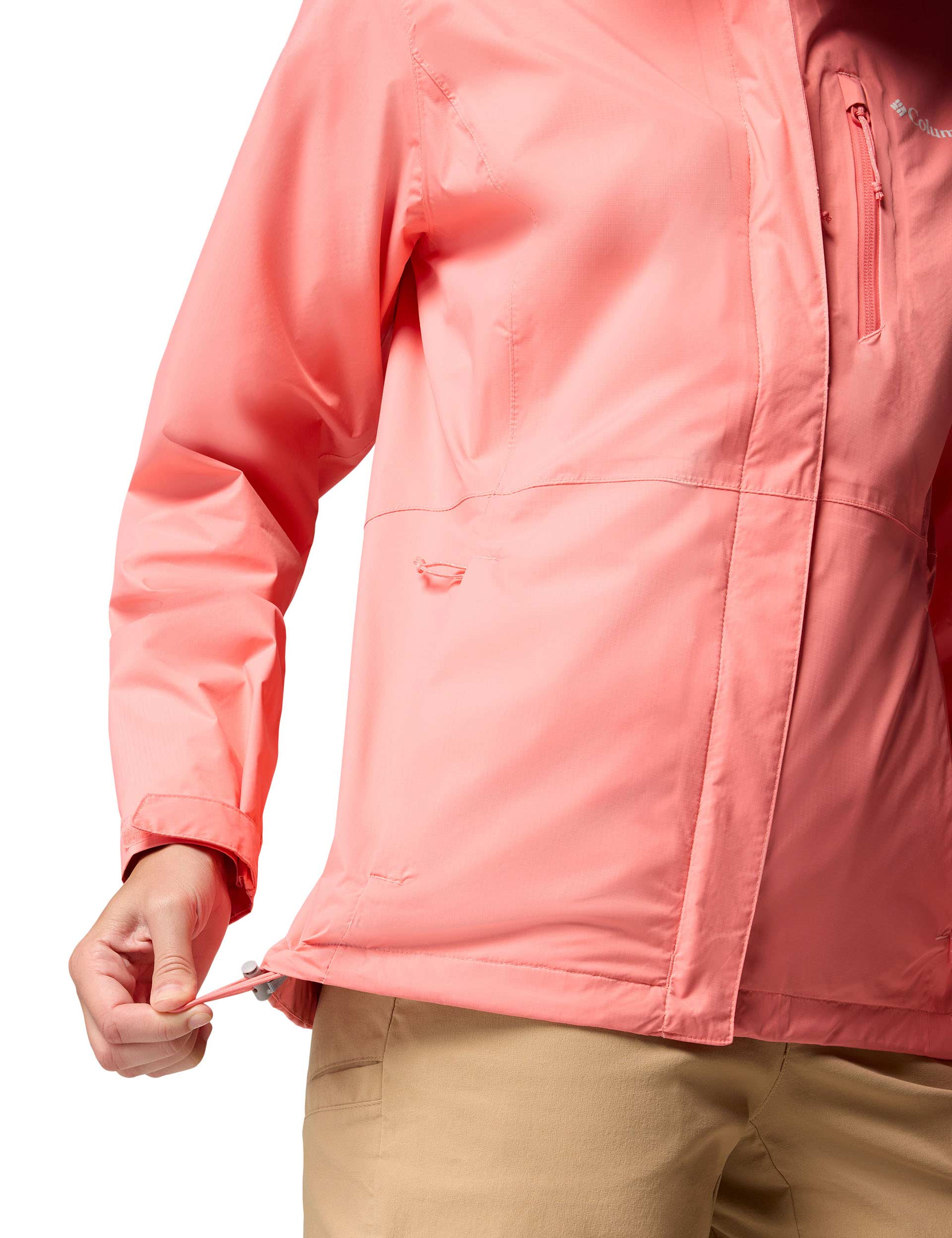 Pouring Adventure III Waterproof Hiking Jacket - Alpenglow - Lightweight Raincoat for Outdoor Trekking & Camping - Perfect for Hiking, Backpacking & Mountain Climbing
