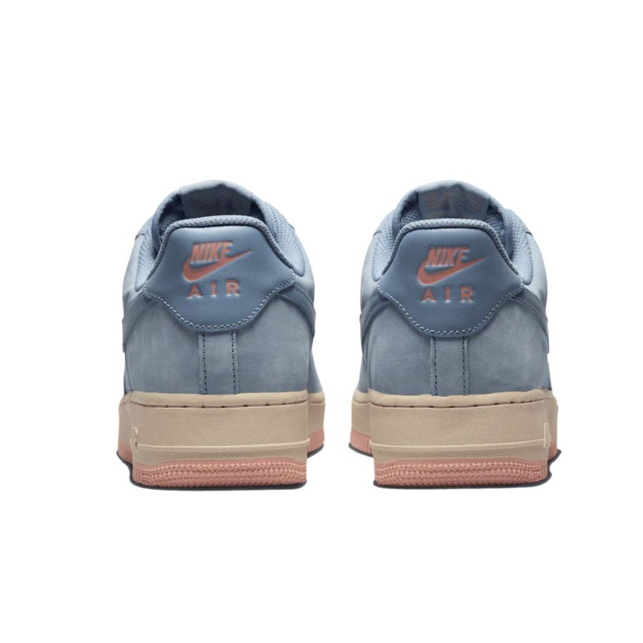 Nike Air Force 1 '07 LX Sneakers - Ashen Slate Red Stardust Colorway | Men's/Women's Basketball Shoes for Casual Wear & Street Style Fashion
