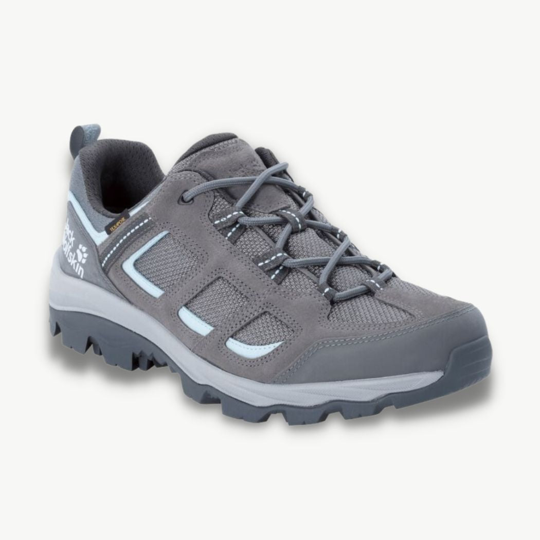 Jack Wolfskin Vojo 3 Texapore Low Women's Waterproof Hiking Shoes - Lightweight Trail Running Shoes for Outdoor Adventures, Trekking & Travel