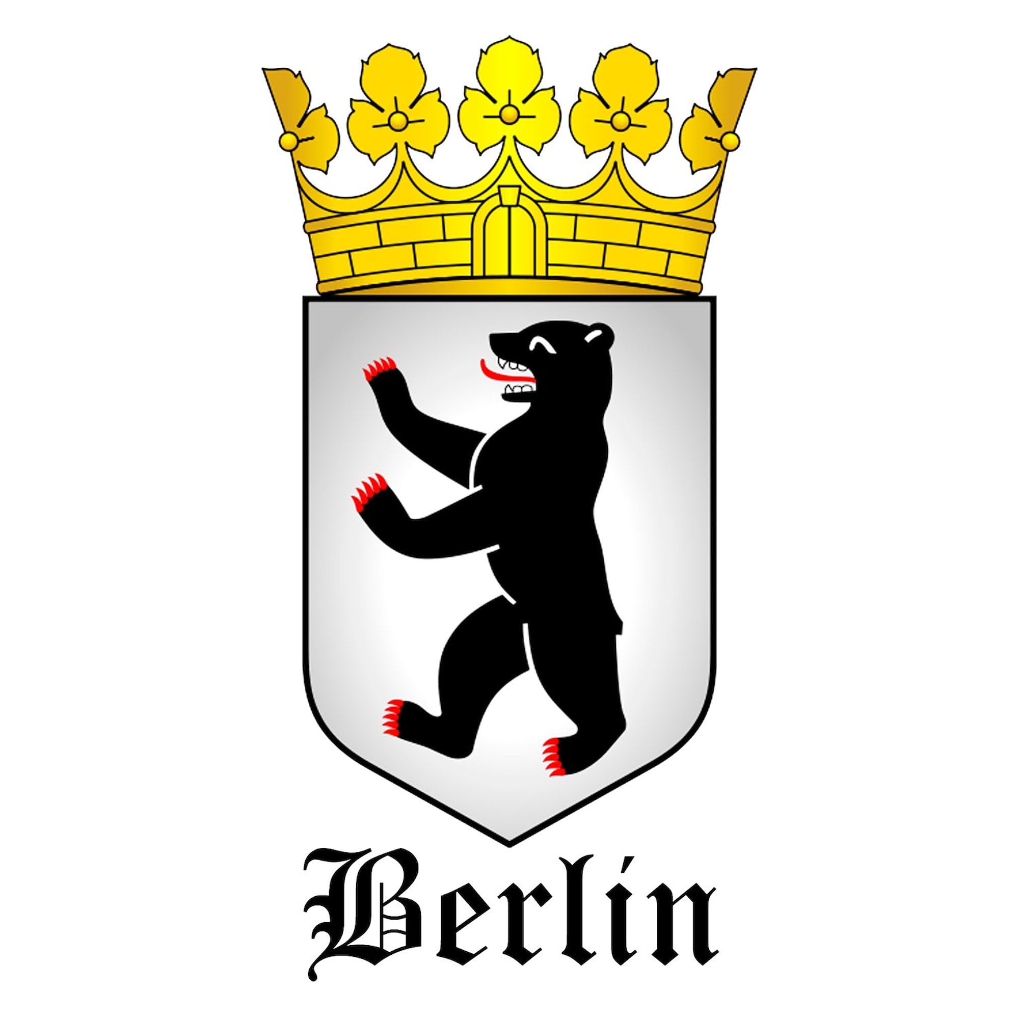 Berlin Oval Sticker - Durable Car Bumper Decal for Travel Lovers