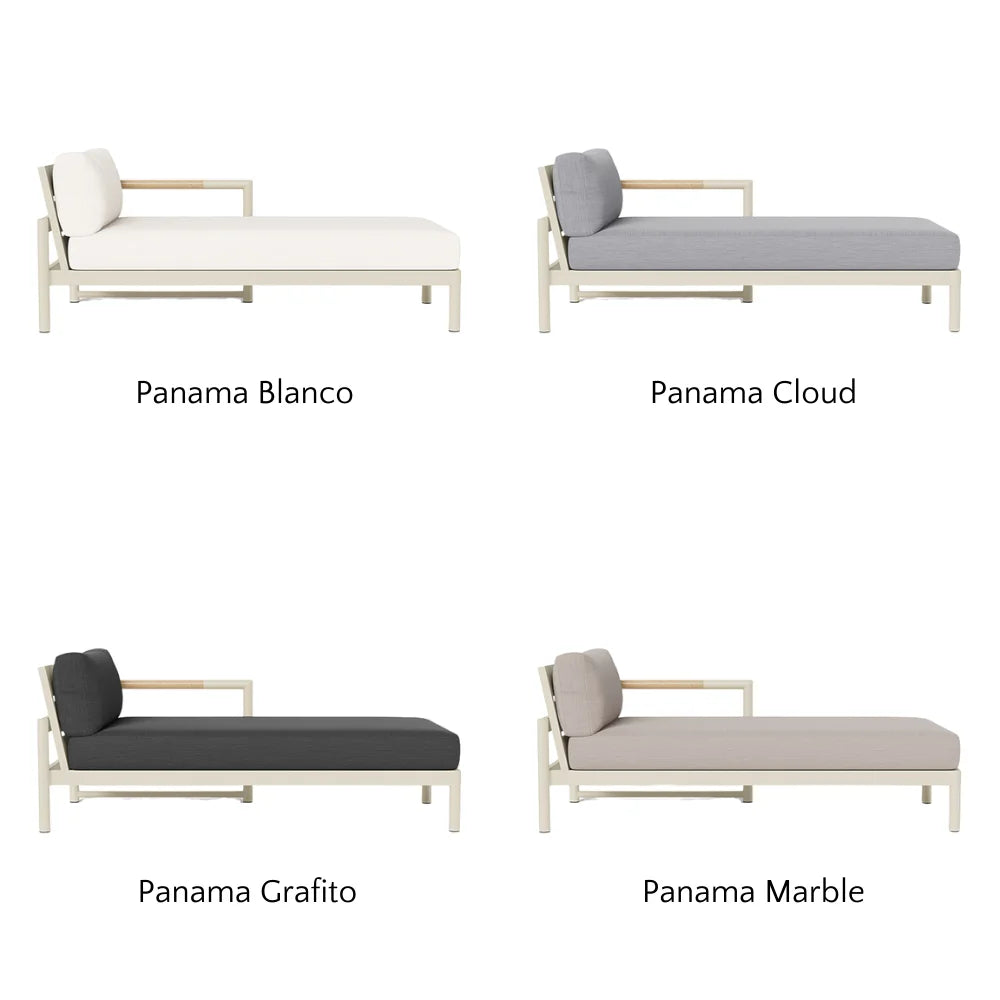 Breeze XL Outdoor Chaise Lounge Right - Premium Patio Furniture for Poolside, Garden & Backyard Relaxation