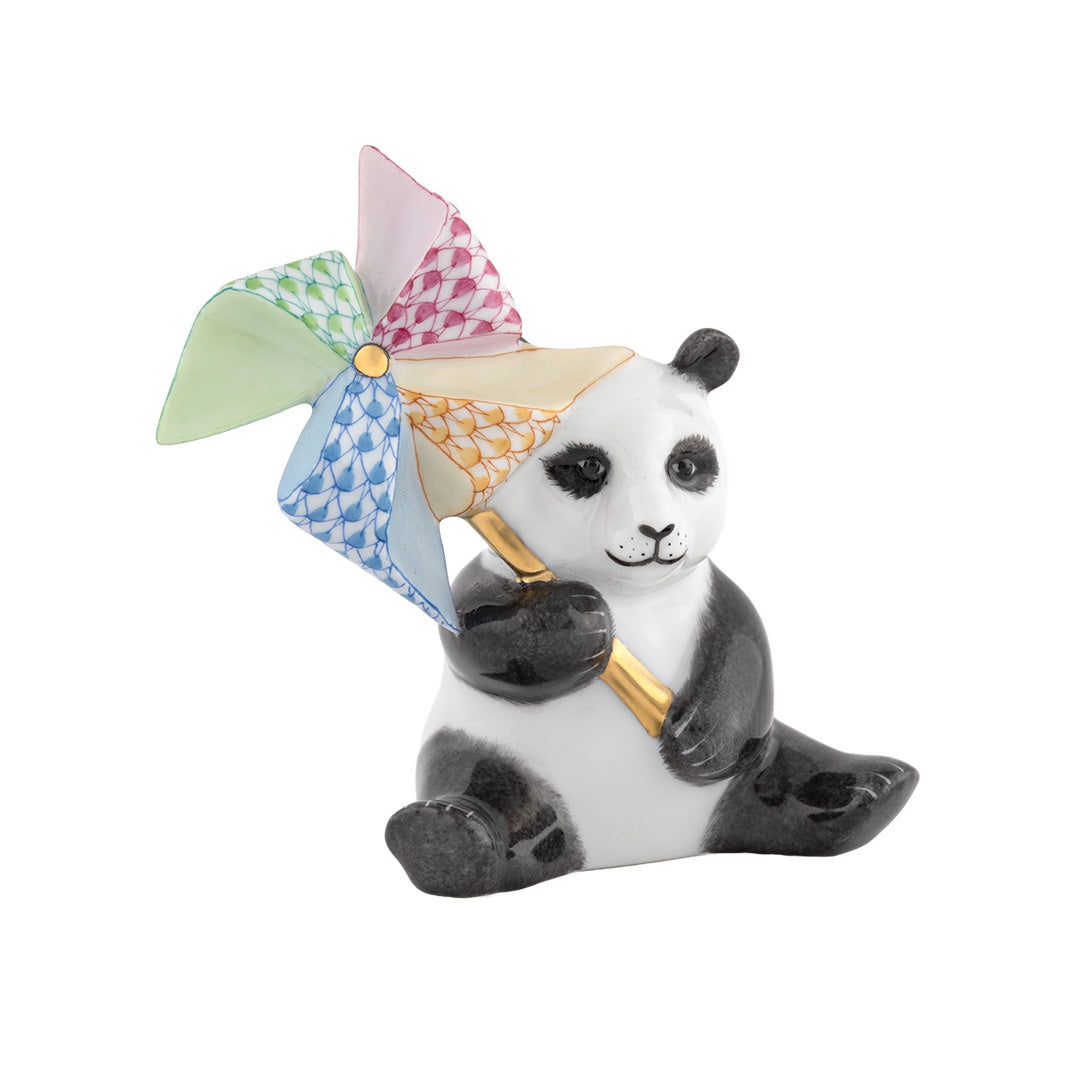 Pinwheel Panda Toy - Colorful Spinning Windmill for Kids Outdoor Play & Garden Decor