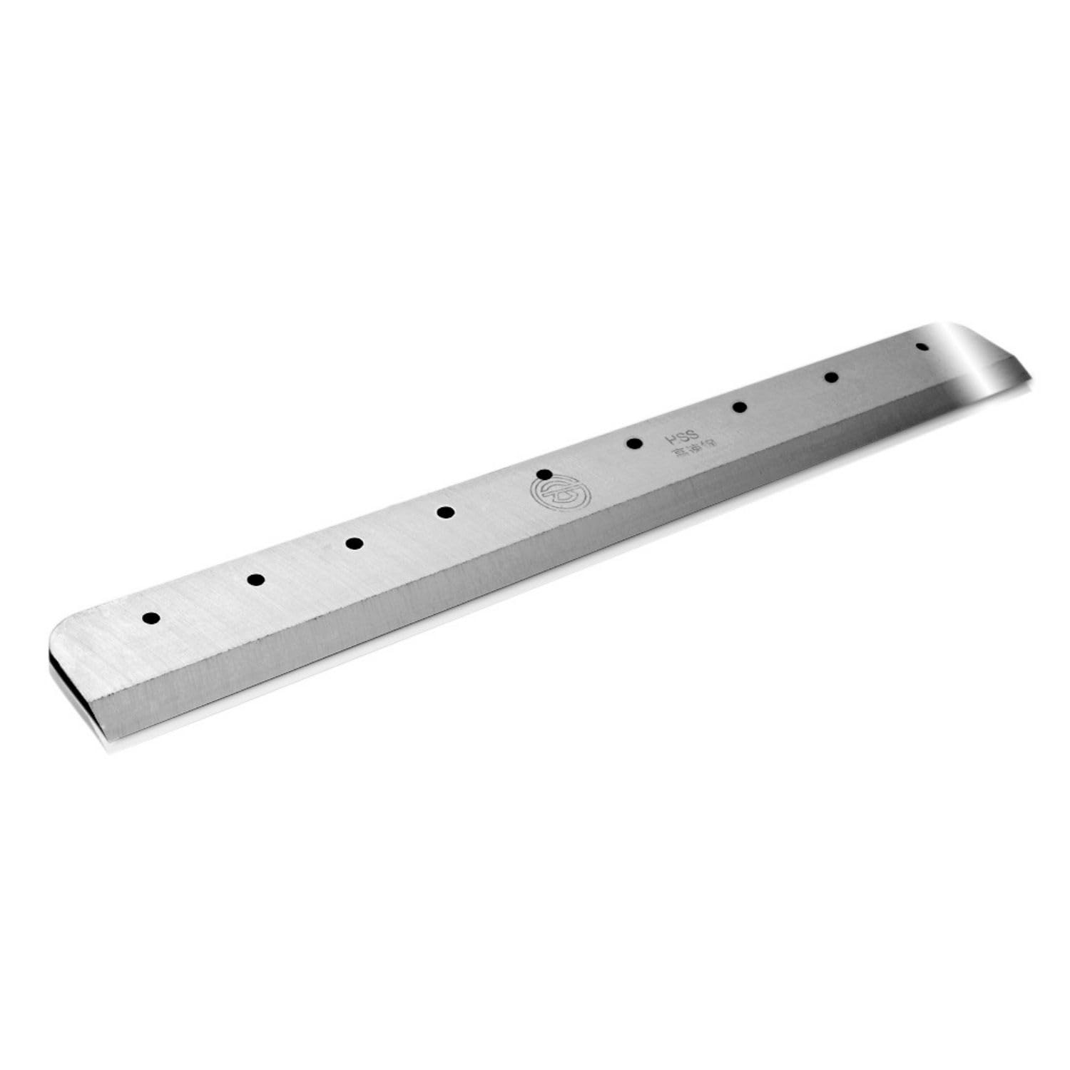 Flexzion 15-Inch Heavy Duty Steel Replacement Blade for A4 Guillotine Paper Cutter & Trimmer Machines - Professional Industrial Paper Cutting Tool for Office, School, and Print Shop Use