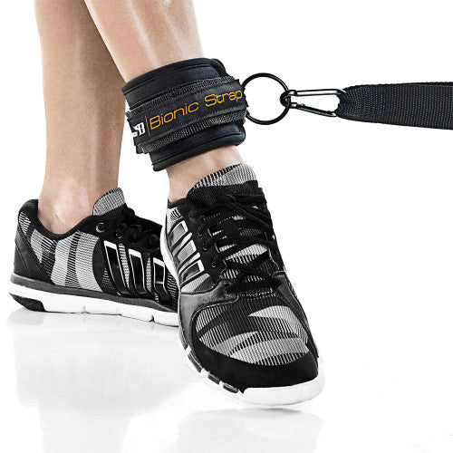 Bionic Body BBAS 015 Ankle & Wrist Strap Set - Adjustable Support for CrossFit, Weightlifting & Physical Therapy - Ideal for Fitness Training & Injury Recovery