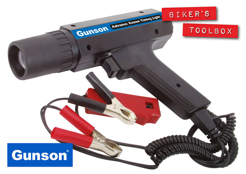 Gunson Professional Timing Light with Advance Feature - Accurate Ignition Timing Tool for Cars, Trucks & Motorcycles - Perfect for DIY Mechanics & Auto Shops