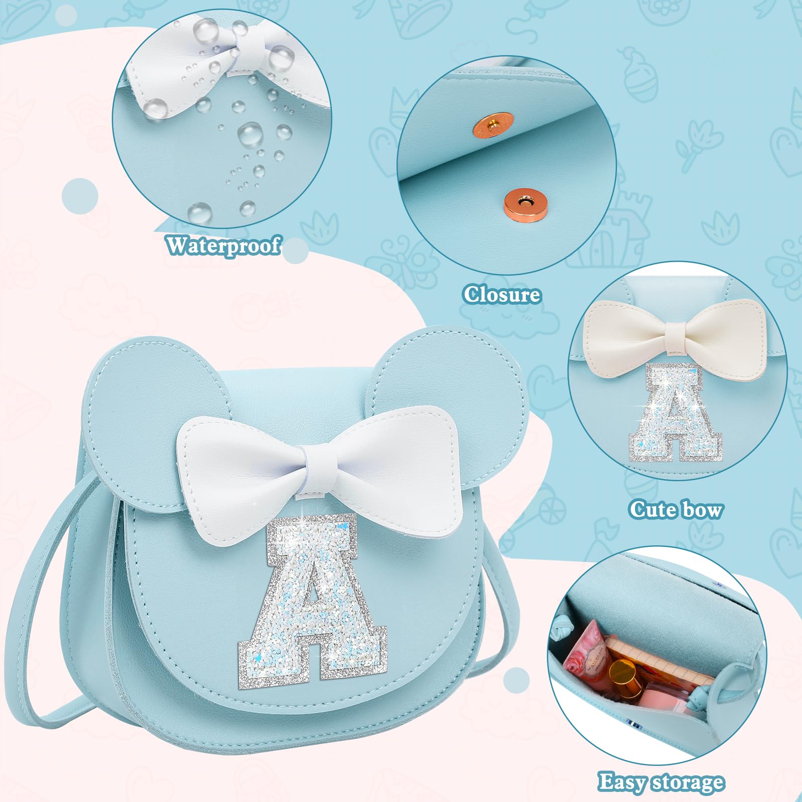 **Cute Toddler Girl Purse & Wallet Set - Birthday & Easter Gifts for Girls - Kids Crossbody Bag for School, Playdates & Special Occasions**