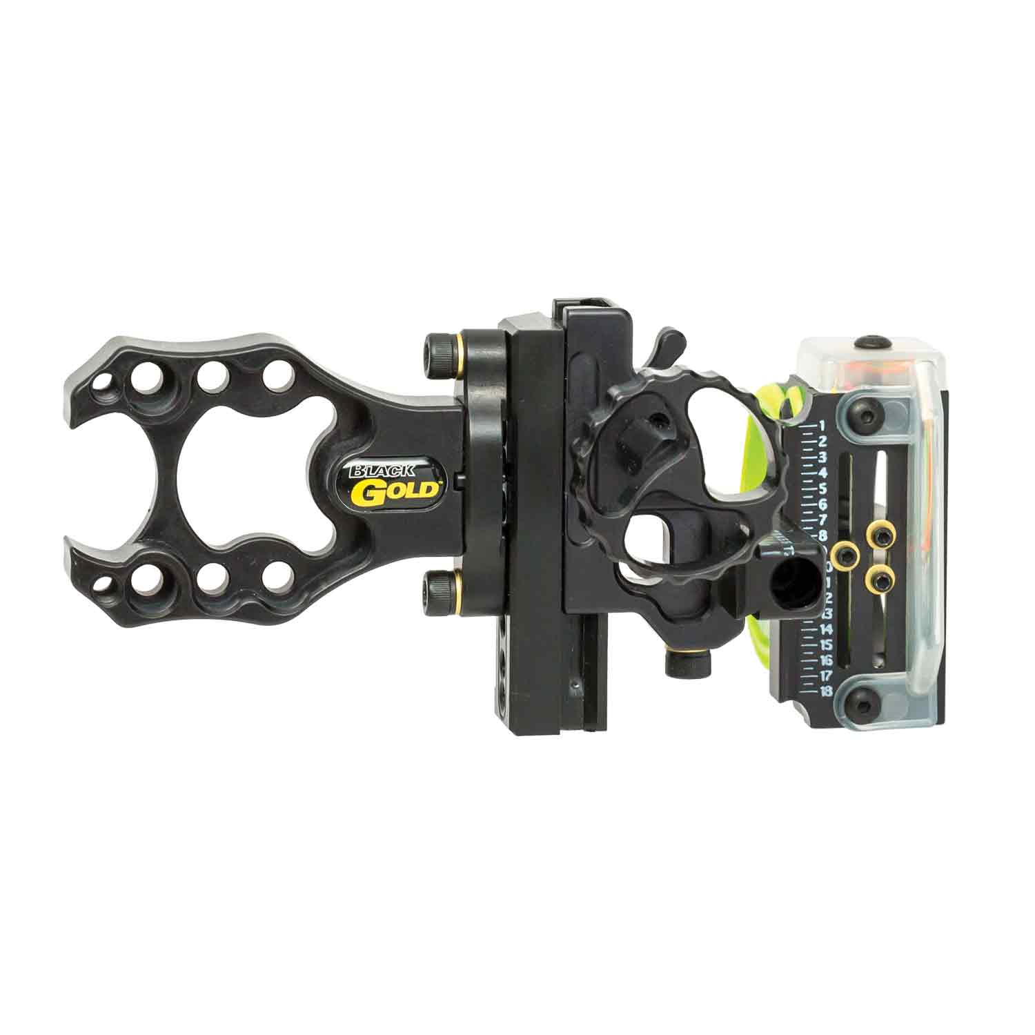 Black Gold Ascent Whitetail Sight (3 Pin) - High Precision Bow Sight for Hunting & Archery - Perfect for Whitetail Deer Hunting & Target Practice