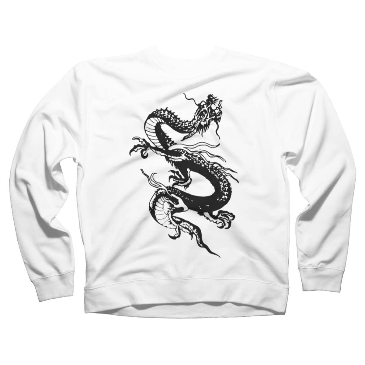 Unisex Dragon Sweatshirt by JuliannaPfister - Stylish Streetwear