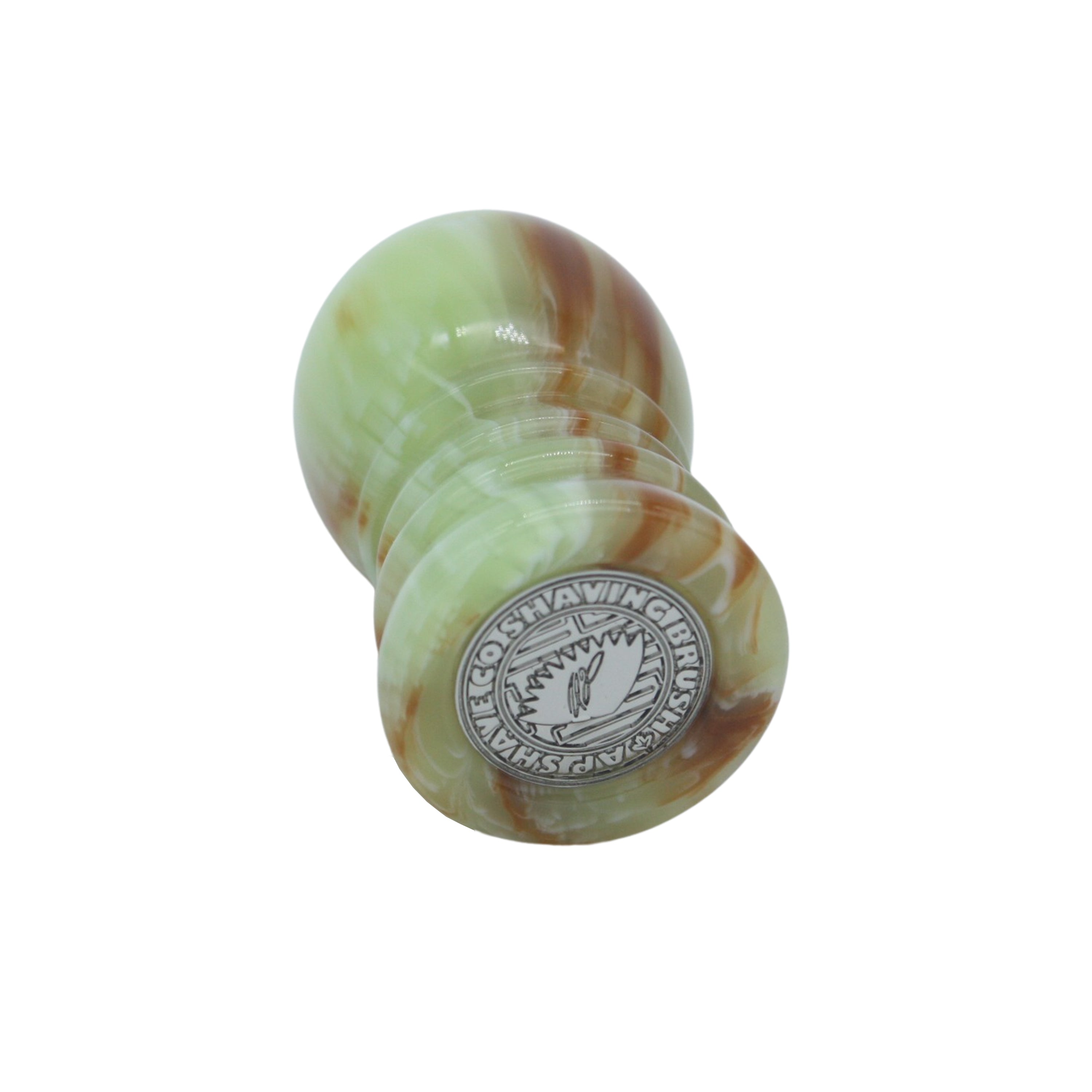 Premium Jade Handcrafted Shaving Brush Handle - Fits 24mm & 26mm Knots - Luxury Wet Shaving Accessory for Men - Perfect for Traditional Barber Shaves & Gift Sets
