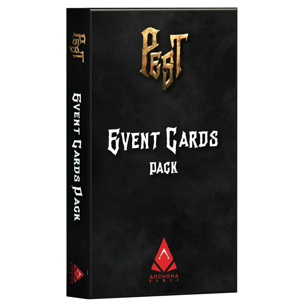 Archona Games: Pest Event Cards Pack - Board Game Expansion for Epic Road Adventures | Perfect for Game Nights & Family Gatherings