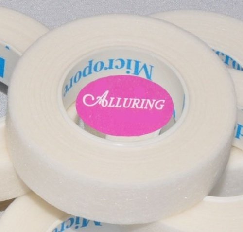 Premium Micropore Tape for Eyelash Extensions - 2 Rolls | Gentle Hold, Easy Removal | Perfect for Salon & DIY Eyelash Extension Application