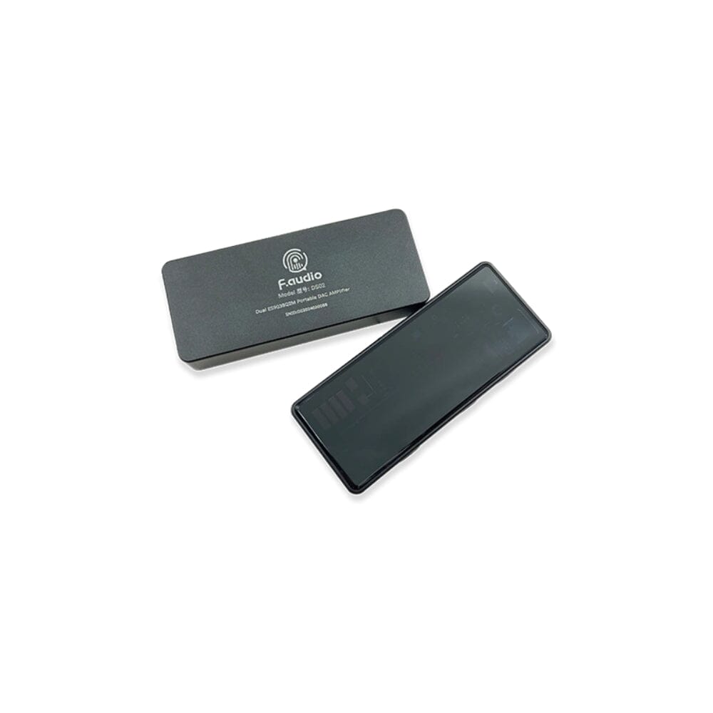 F.AUDIO DS02 Portable DAC with Dual ES9038Q2M & ES9603Q - High Resolution Audio Decoder for Smartphones, Laptops & Hi-Fi Systems - Perfect for Music Lovers, Audiophiles & Gaming Enthusiasts