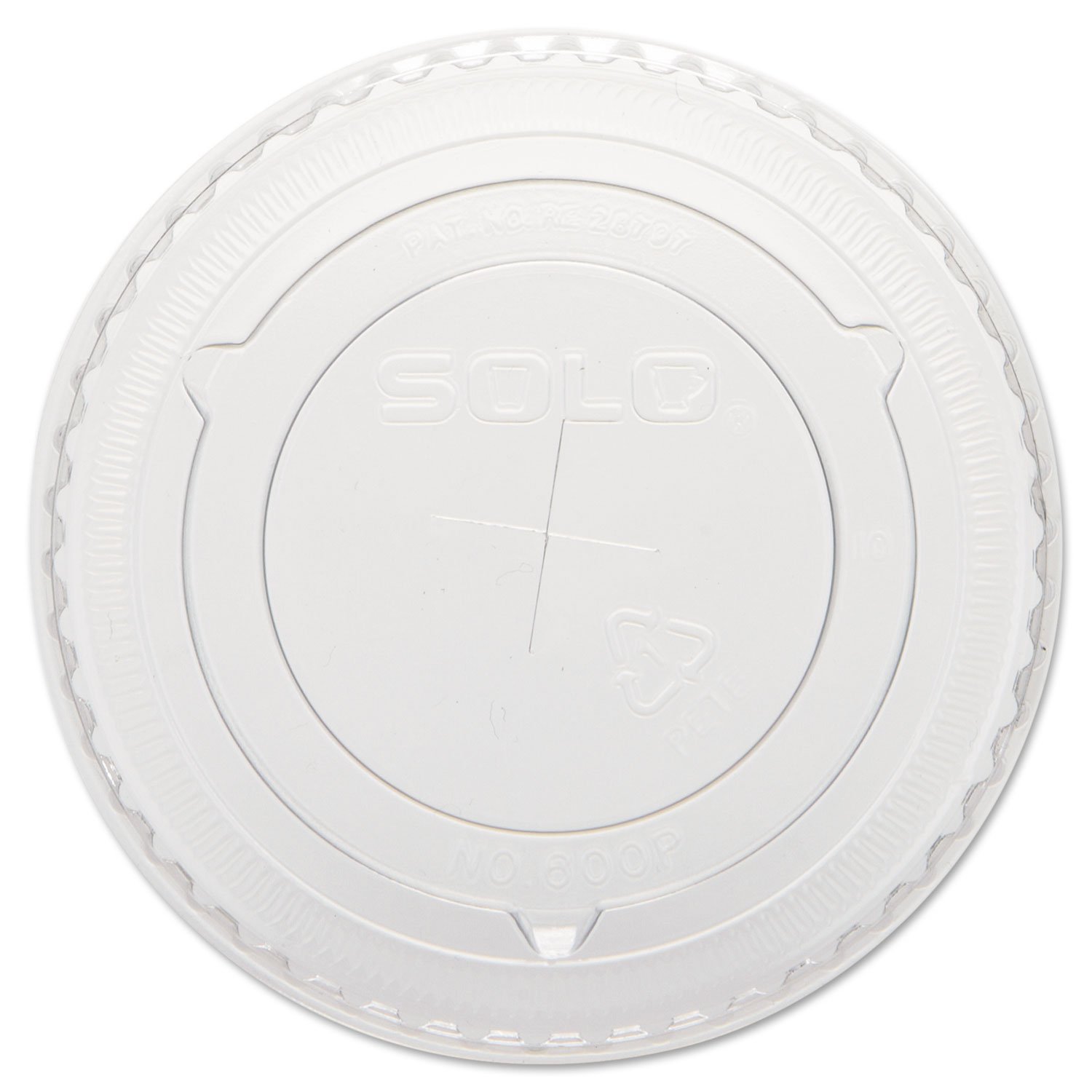 600TS Dart Clear Straw-Slot Cold Cup Lids for 10oz Cups - Perfect for Iced Coffee, Smoothies & Cold Beverages at Cafes, Drive-Thrus & Takeout Restaurants