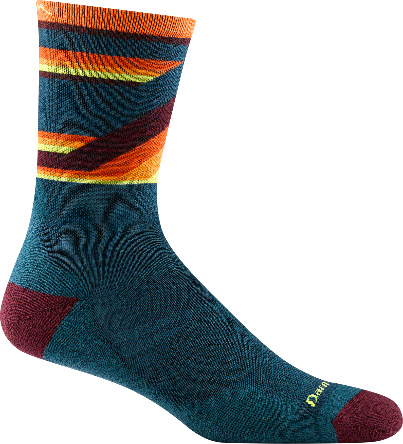 Bolt Micro Crew Ultra Lightweight Running Socks for Men - Breathable Athletic Socks for Jogging, Gym & Marathon Training - D1056M