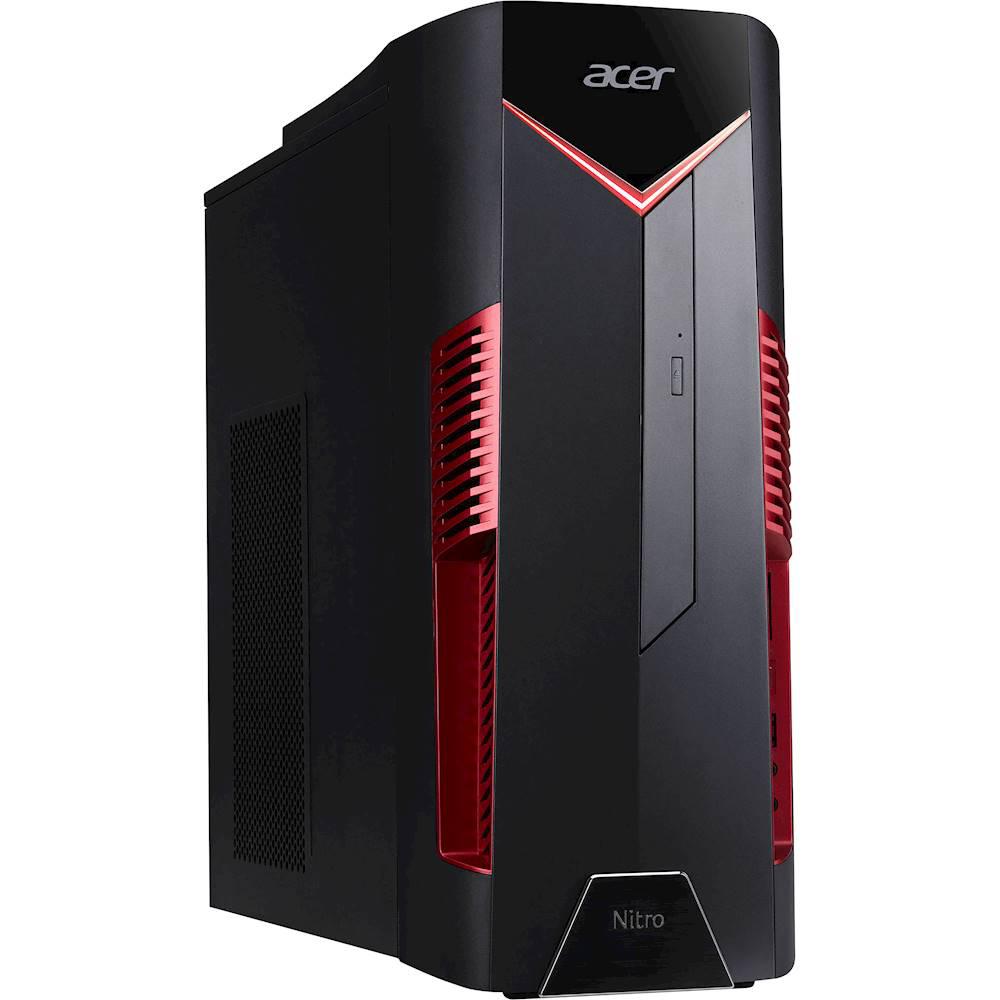 Acer Nitro 50 Gaming Desktop PC - Intel Core i5-9400F, 512GB SSD, Powerful Performance for Gaming & Work (DG.E1WAA.002) | Perfect for Esports, Video Editing & Home Office Use