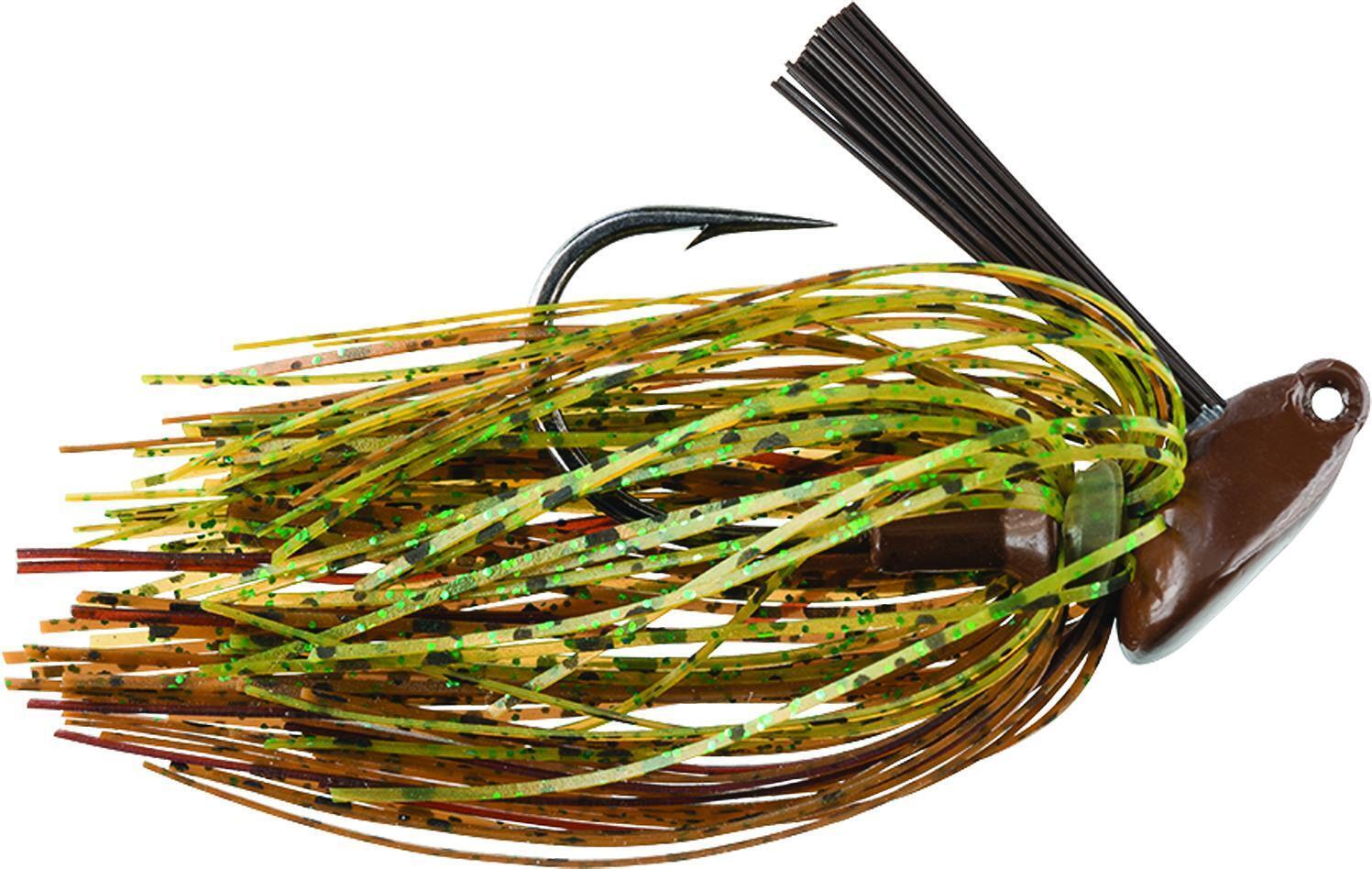 Booyah Bankroll Jig - Premium Fishing Lure for Bass, Walleye & Pike - Perfect for Freshwater & Saltwater Fishing Trips
