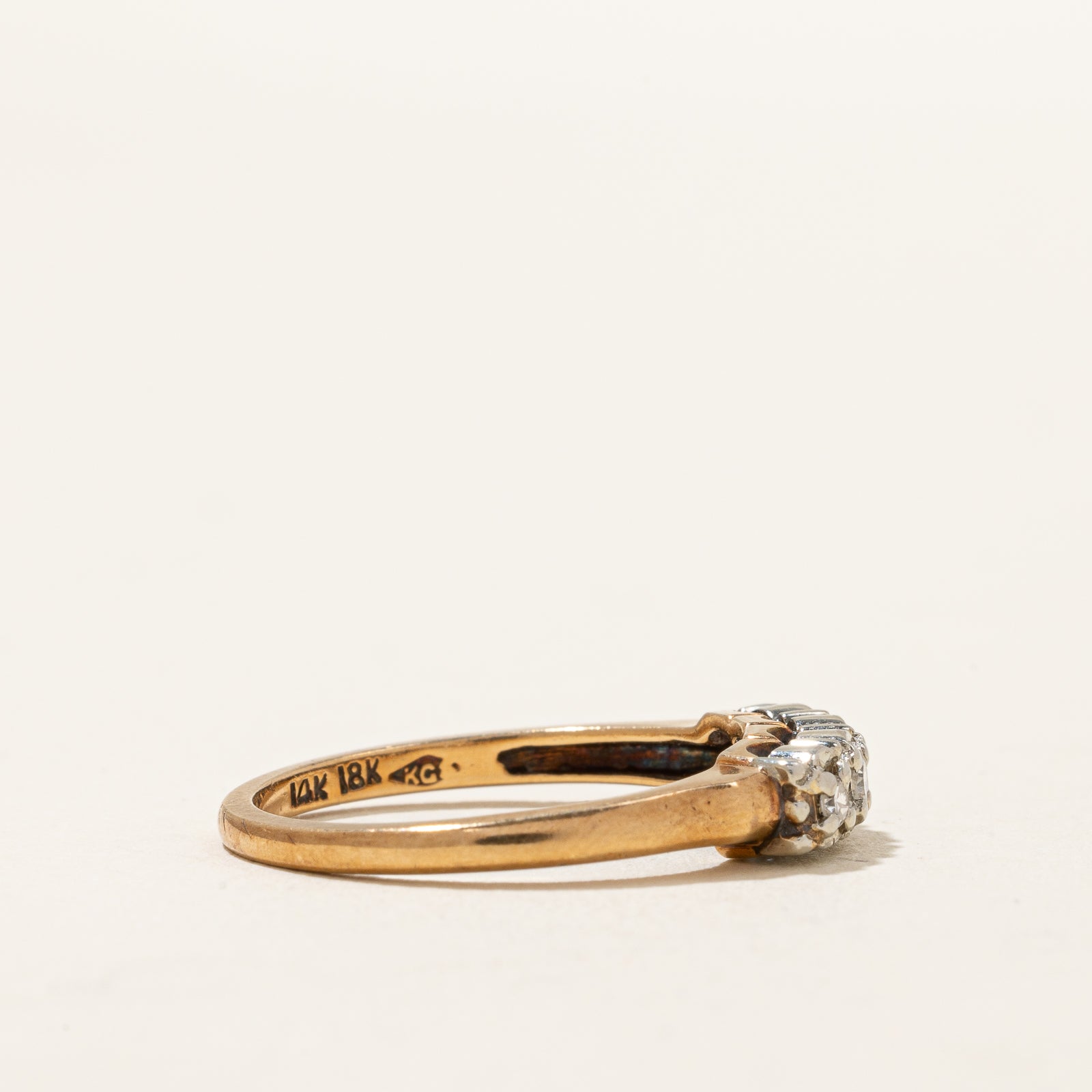 0.10ctw Four Stone Diamond Ring - Size 6 | Elegant Wedding Band, Anniversary Gift for Her | Perfect for Engagement, Proposal & Special Occasions