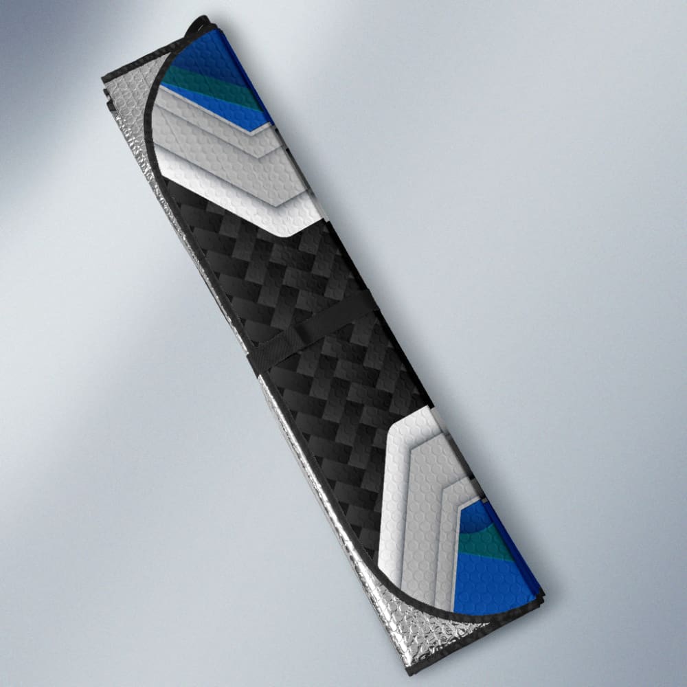Premium Volvo Car Sun Shades - Blue & Black Themed UV Protection Window Shades for Volvo Vehicles | Perfect for Summer Heat & Road Trips