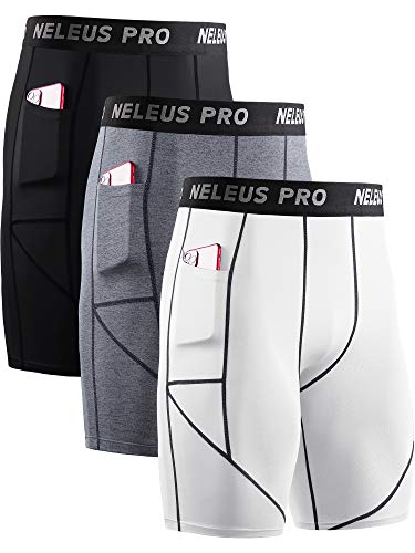 6082# Black/Grey/White,3 Pack