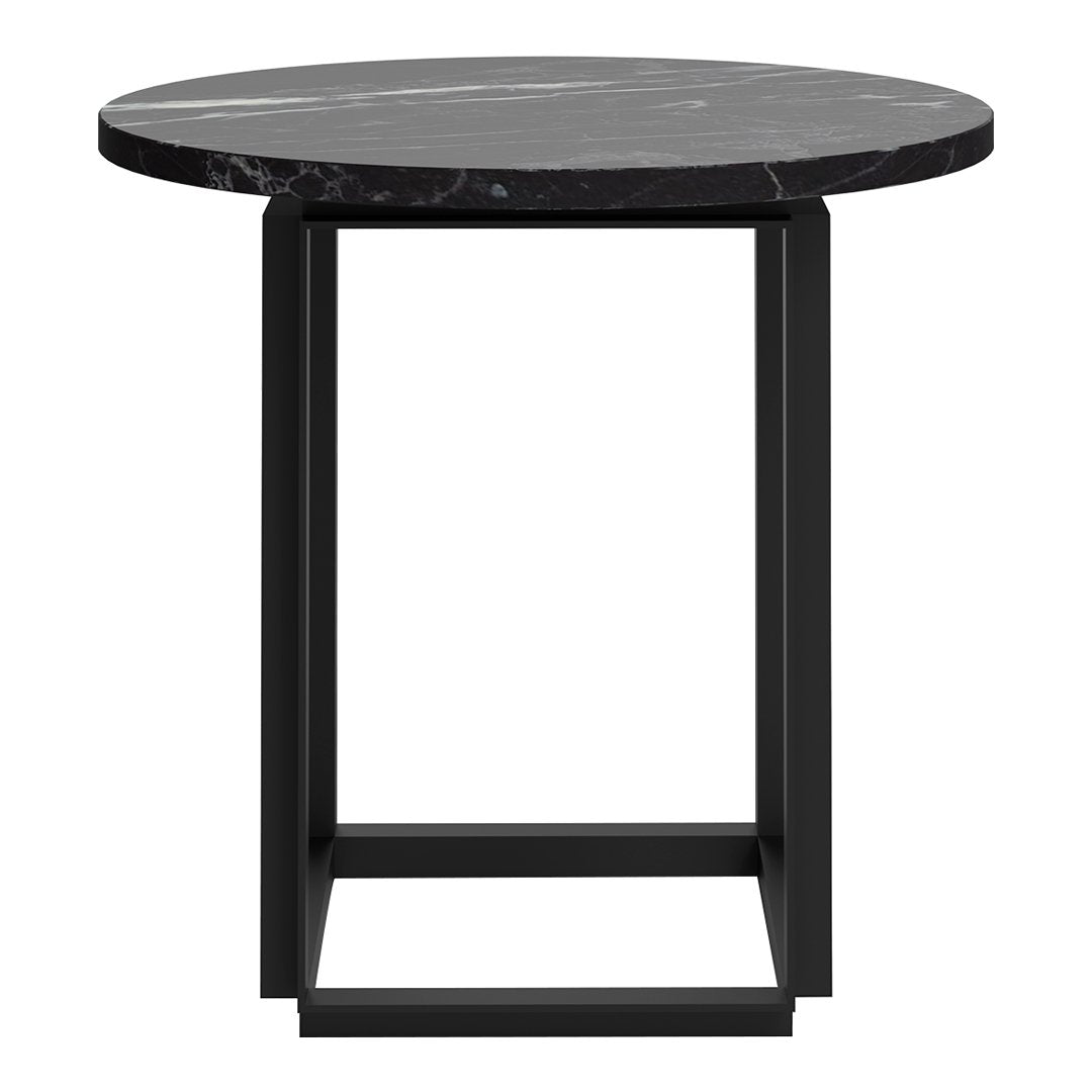 Florence Side Table - Modern End Table with Storage Shelf for Living Room, Bedroom, or Office - Perfect for Coffee, Books, and Decor
