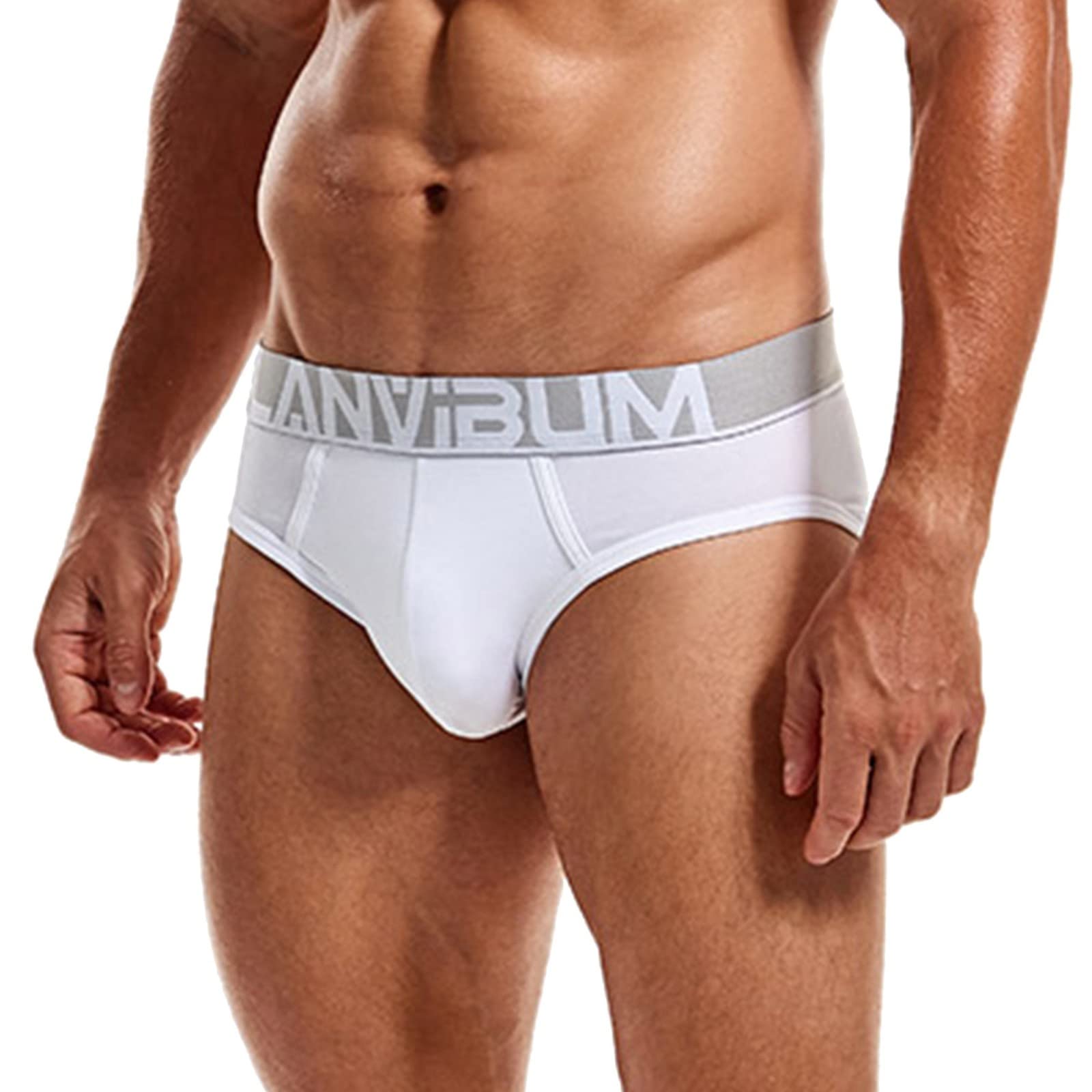**Men's Boxer Briefs - Medium Size, Soft Cotton Underwear, Breathable & Comfortable for Daily Wear, Workout, and Sleep**