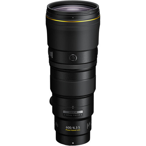 Nikon NIKKOR Z 600mm f/6.3 VR S Telephoto Prime Lens for Wildlife & Sports Photography - Professional Mirrorless Camera Lens with Vibration Reduction