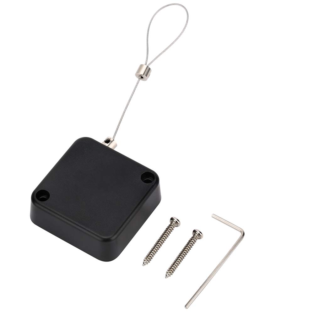 Retractable Cable Lock for Exhibits - Secure Earphones, Glasses & Watches