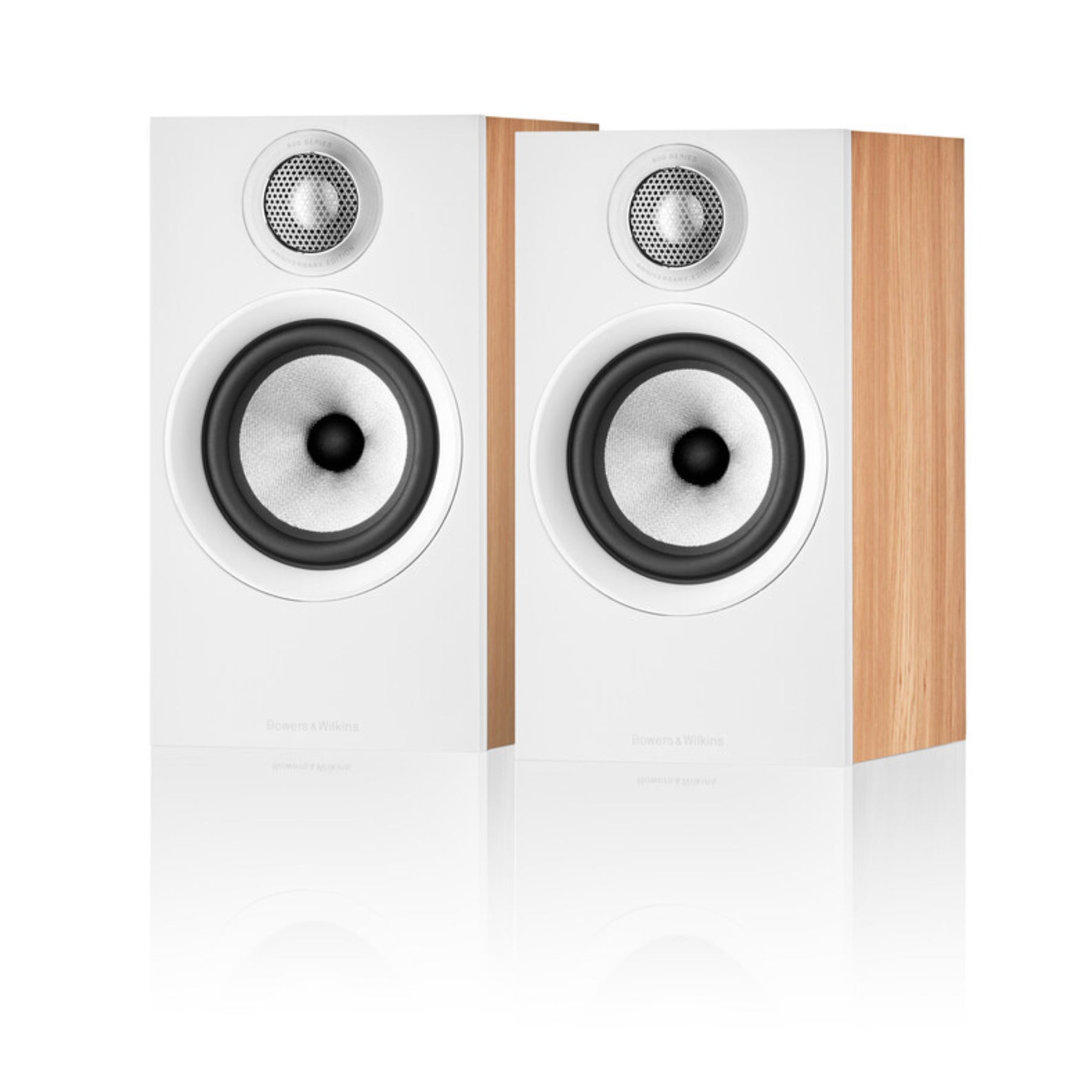 B&W 607 S2 Anniversary Edition Bookshelf Speakers - Premium HiFi Sound, Open Box Clearance Deal - Perfect for Home Theater & Music Listening