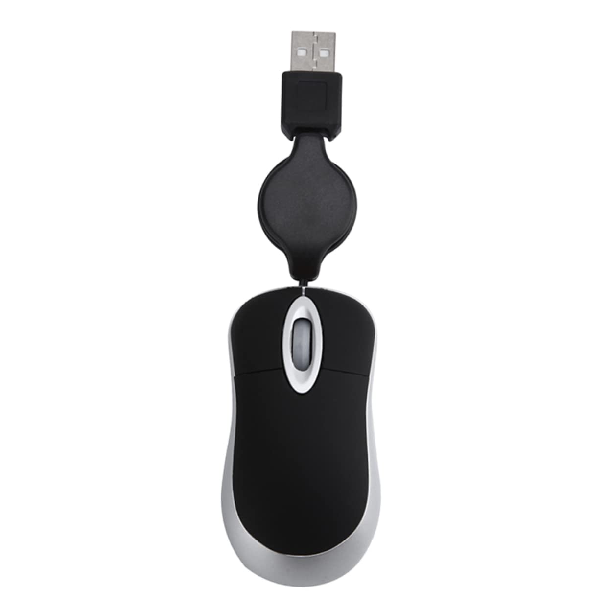 Housoutil 2-Pack Wired Computer Mice - 1600DPI High Precision Ergonomic Mini Mouse for Laptop, Notebook, PC - Portable USB Mouse for Left & Right Hand Users - Ideal for Office, Gaming, and Travel Use