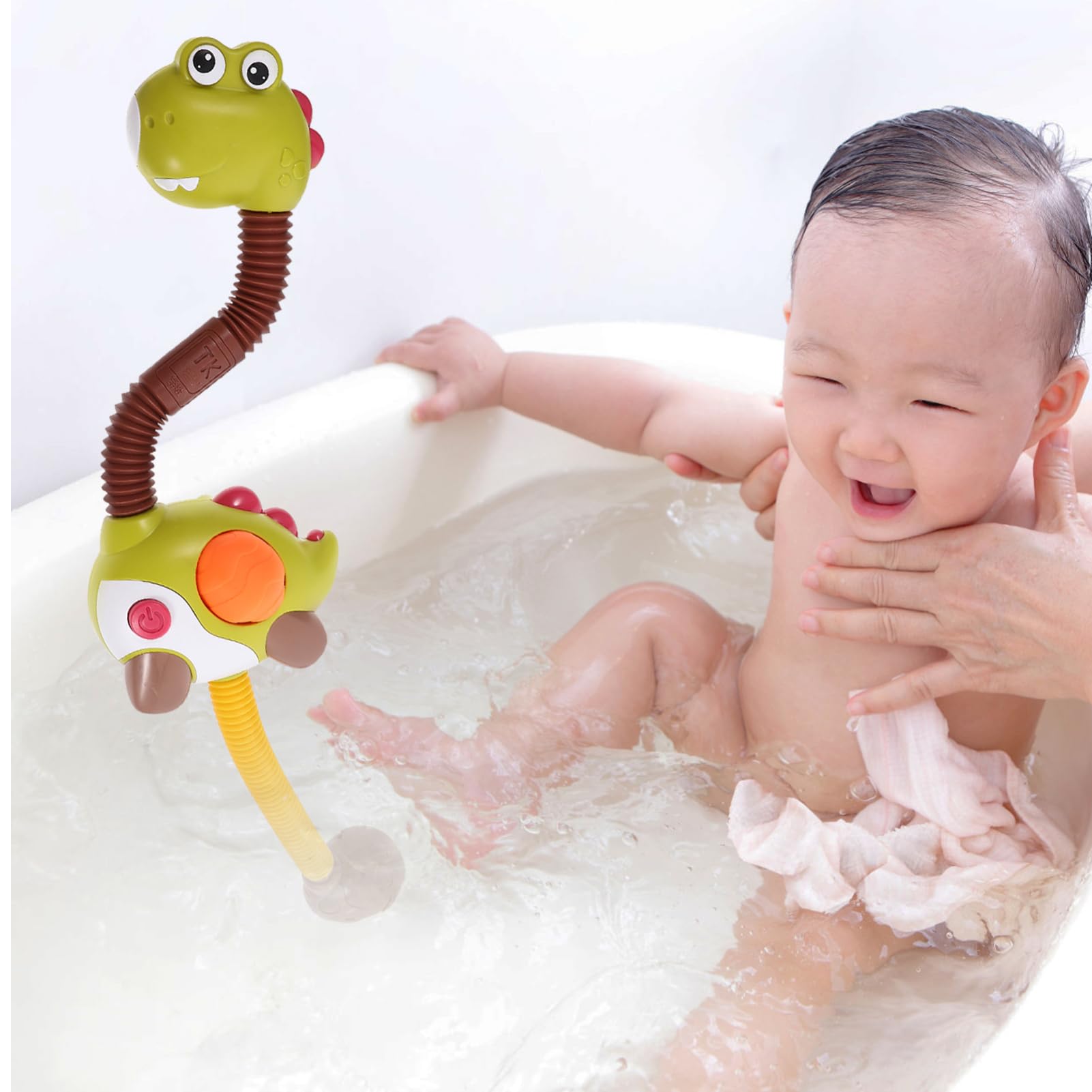 Hoement Kids Shower Head - Fun Animal Shaped Bath Sprayer Toy for Children, Plastic Swim Shower Head for Toddlers & Kids - Perfect for Bath Time Play & Learning Water Safety