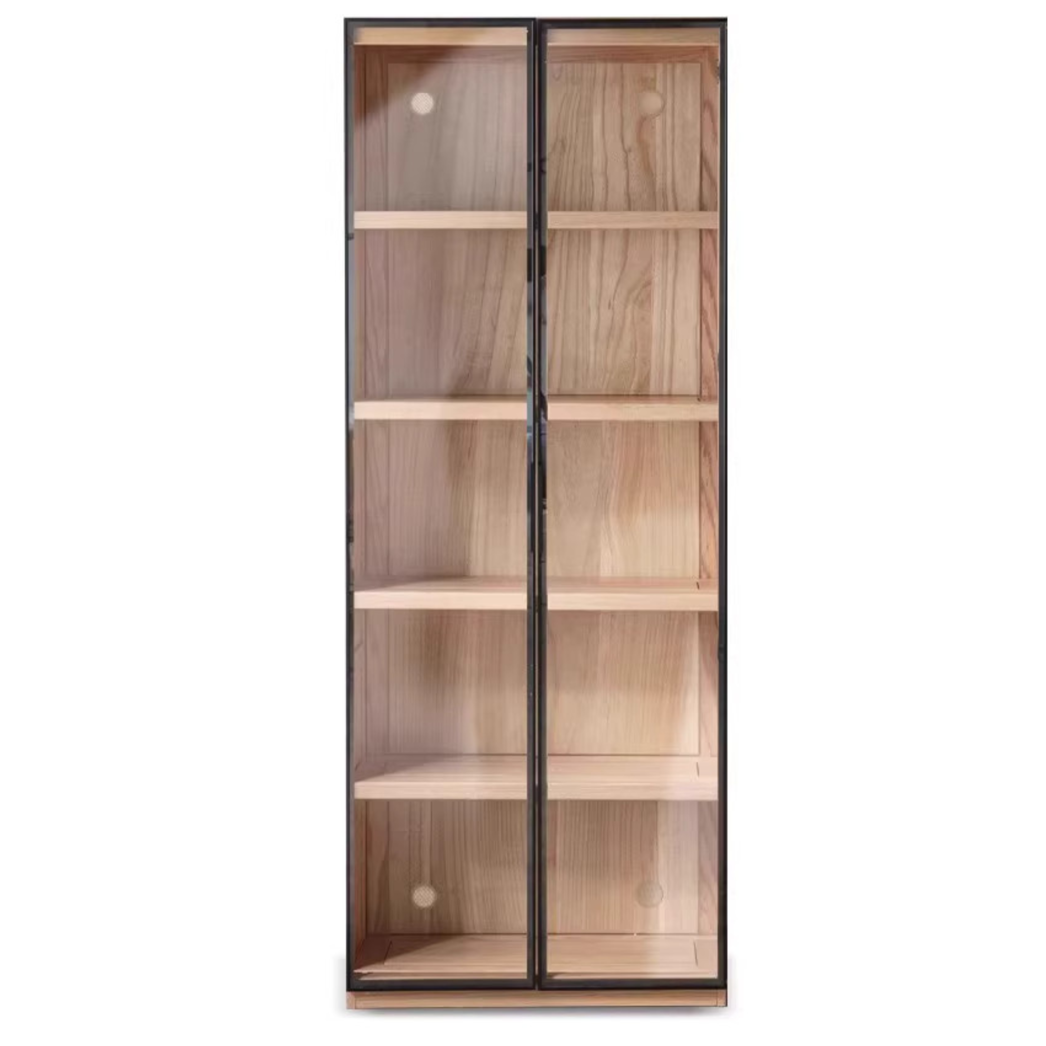Solid Oak and Ash Wood Bookcase - Sturdy Bookshelf for Home, Office & Library - Perfect for Organizing Books, Decor & Storage