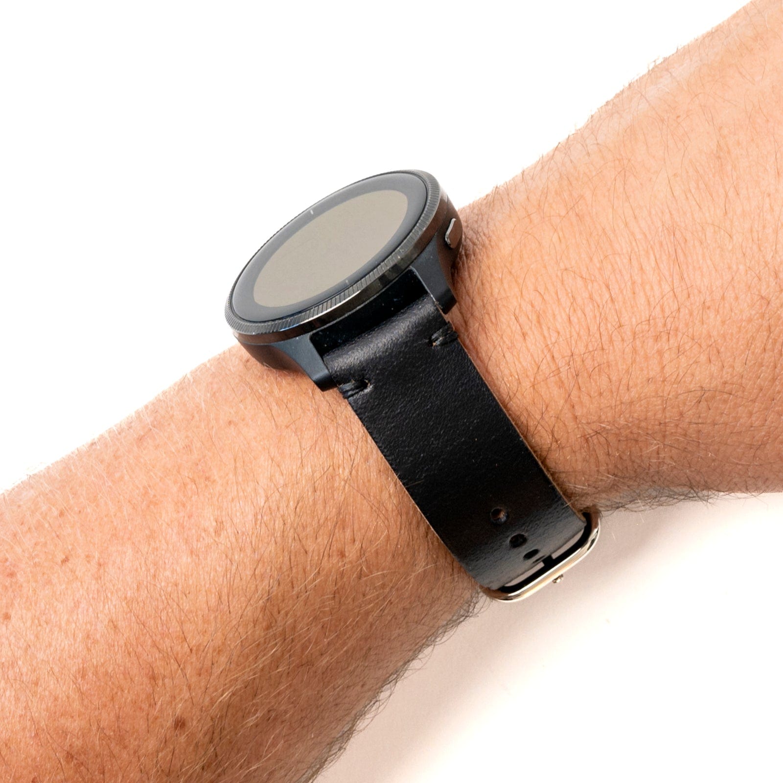 Premium Genuine Leather Replacement Watch Band for Garmin Smartwatches - Comfortable & Durable Strap for Fenix, Forerunner, Vivoactive Series - Perfect for Workouts, Running & Everyday Wear