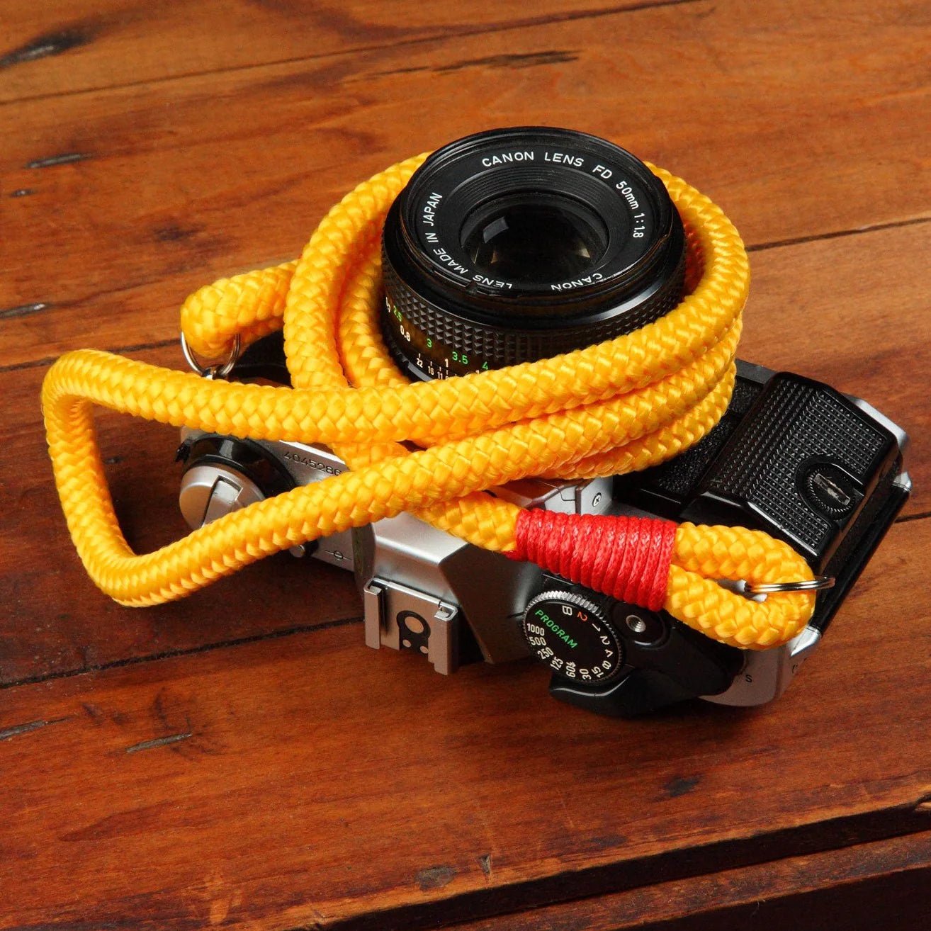 Photogenic Supply Co. Adjustable Rope Camera Strap - Durable & Stylish Neck Strap for DSLR, Mirrorless Cameras - Perfect for Travel, Photography & Outdoor Adventures (Rochester)