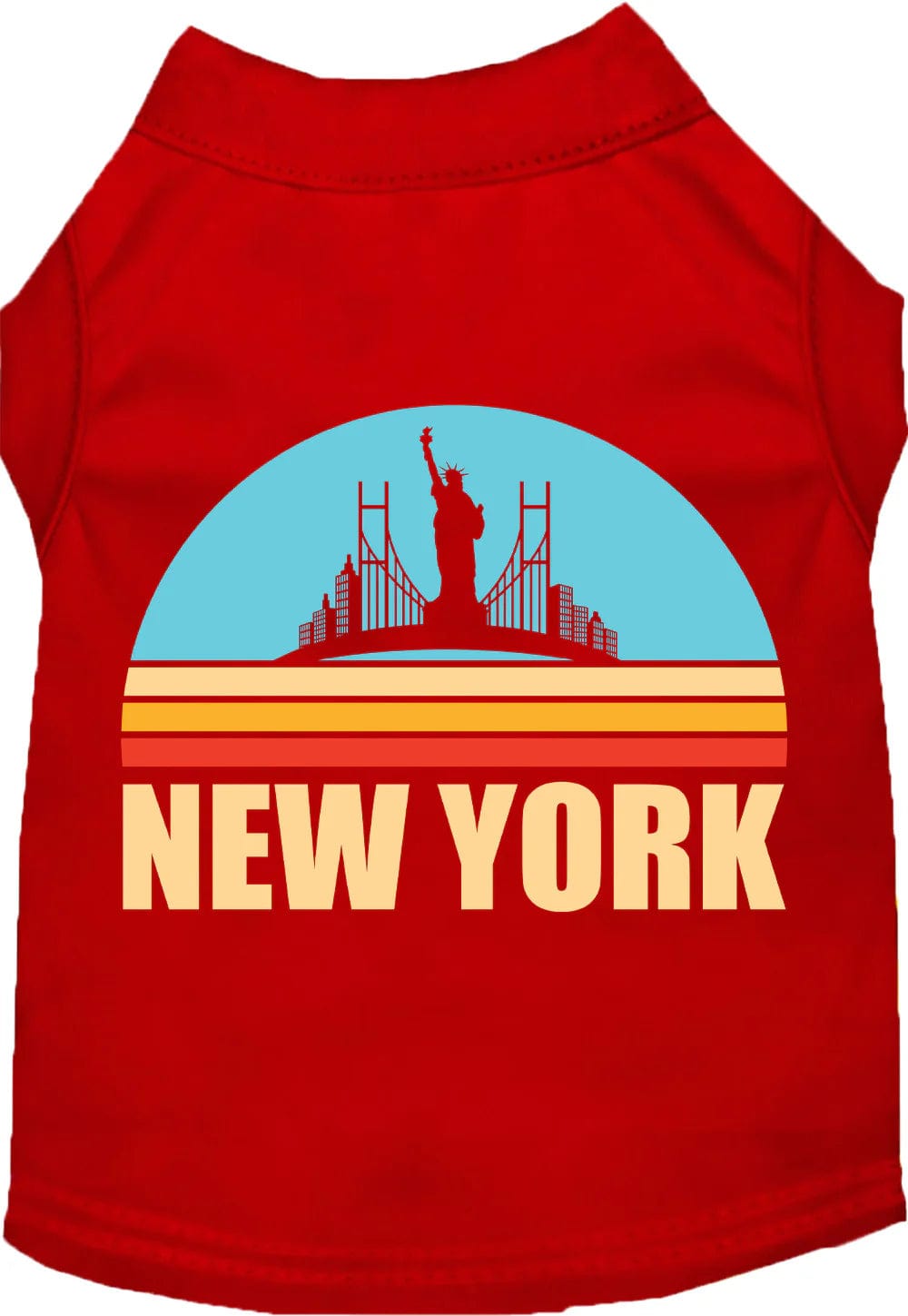 New York Themed Dog Shirts - Stylish Pet Apparel for Small & Large Breeds - Perfect for City Walks, Pet Photos & Special Occasions