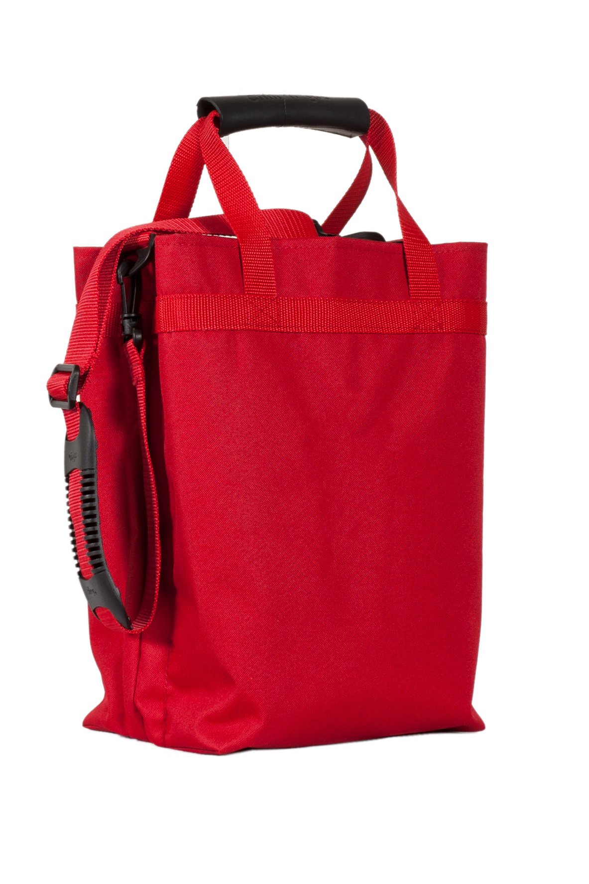 Stylish Red 4-Bottle Wine Tote Carrier - Perfect for Picnics, Parties & Gifts | Durable Wine Bottle Holder for Travel & Outdoor Events