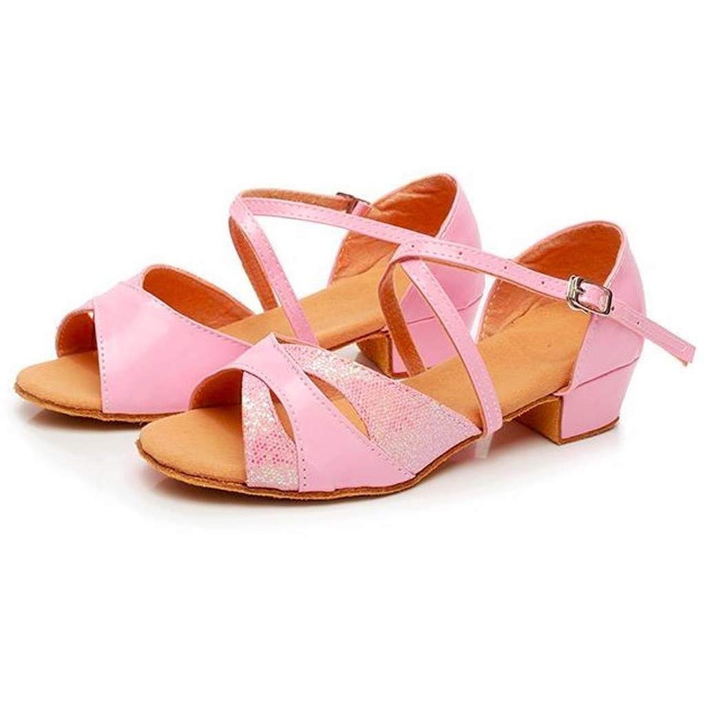 Women's Latin Dance Shoes for Ballroom & Prom - Comfortable Square Heel Sandals Size 13 - Perfect for Salsa, Tango & Wedding Dance Performances