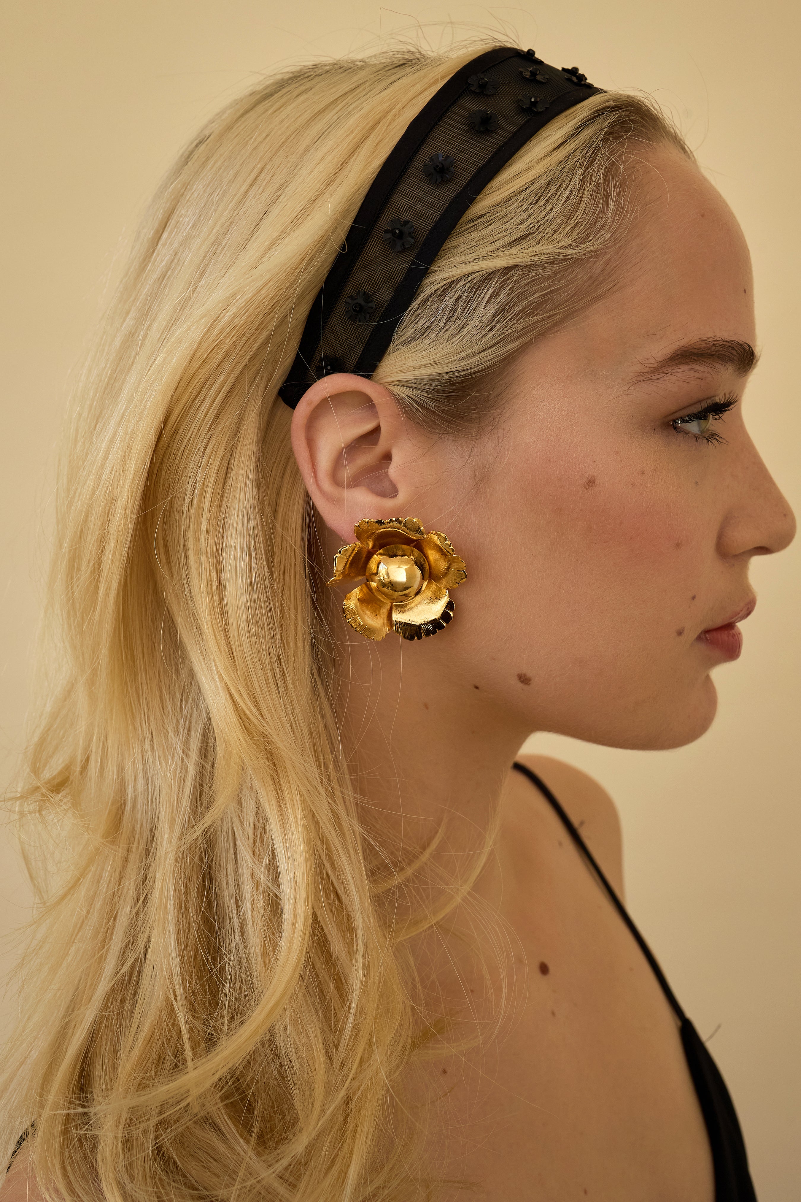 Eden Domed Stud Earrings for Women - Elegant Gold/Silver Jewelry for Everyday Wear | Perfect for Gifts, Parties & Special Occasions
