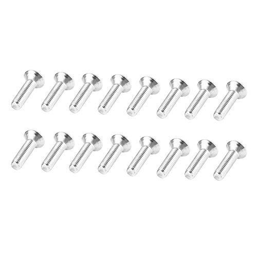 304HC Stainless Steel Hex Bolts M3x12mm 100pcs - for Furniture & DIY Projects