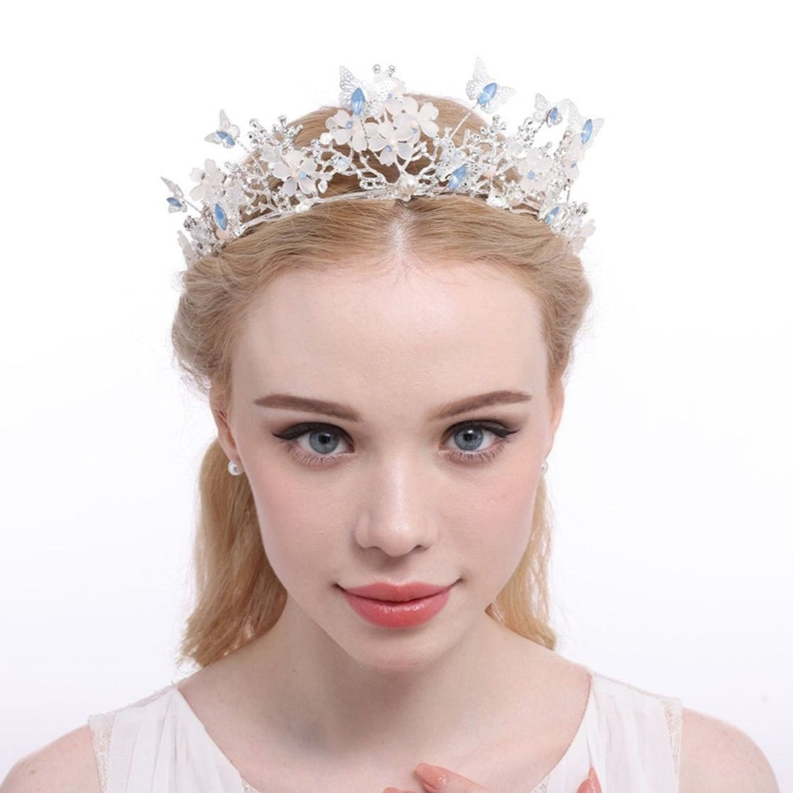Wholesale Multiple Colors Bridal Tiara (SG1419) - Perfect for Weddings, Prom, Pageants & Special Occasions